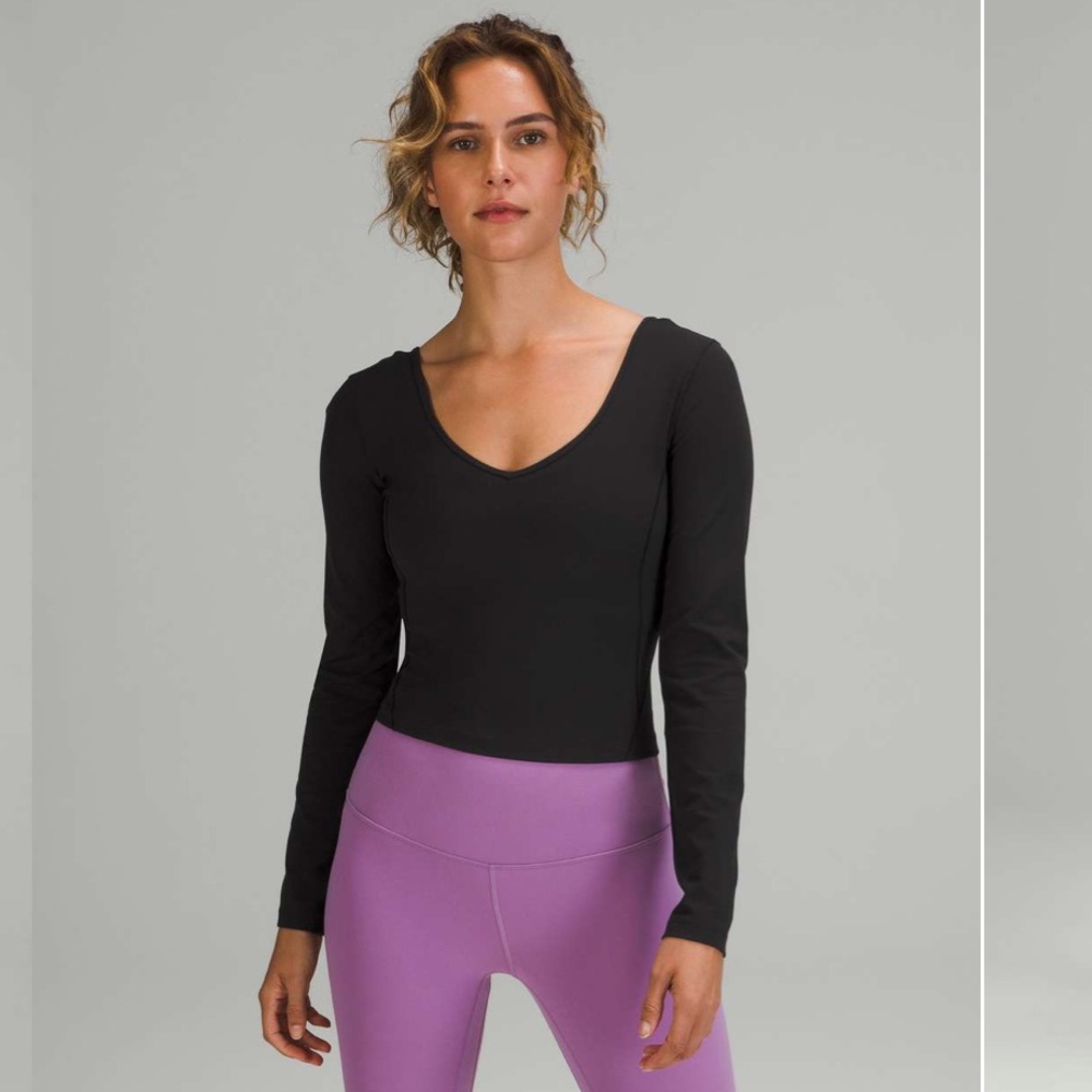 Lululemon Align Long Sleeve Top, Black - Picture 2 of 13